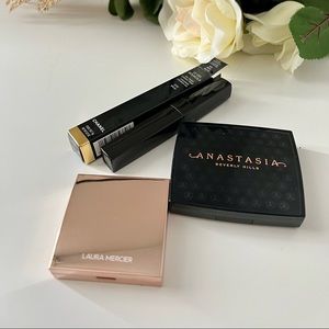 Lightly Used cosmetics Bundle - Chanel, Laura Mercier, Anastasia Beverly Hills